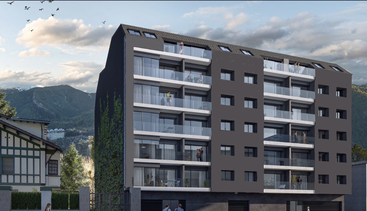 Edifici Lanies, Antic Camí del Ral, Andorra la Vella